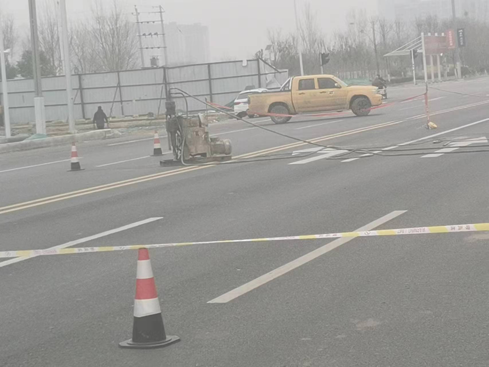 江华马路注浆